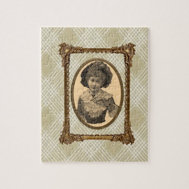 Victorian Jigsaw Puzzle (Vertical)
