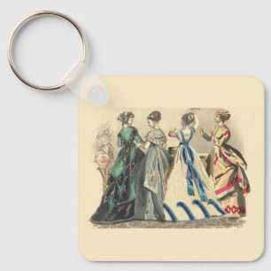 victorian key ring