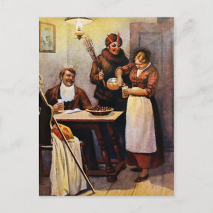 Victorian Krampus Postcard