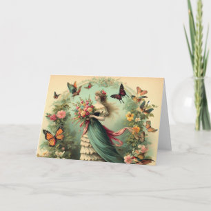 Victorian Lace Card