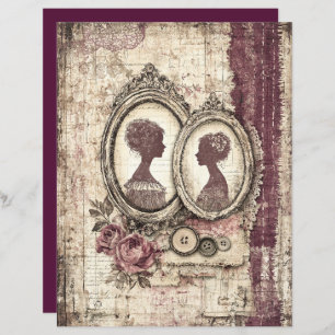 Victorian & Lace Scrapbook Paper 