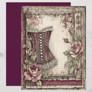 Victorian & Lace Scrapbook Paper
