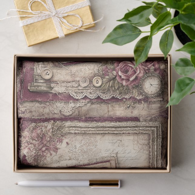 Victorian & Lace  Tissue Paper (Gift)