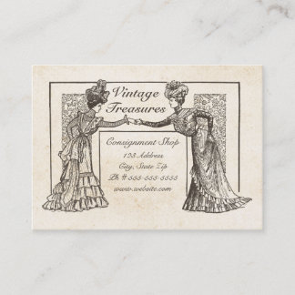 Victorian Ladies Business Card