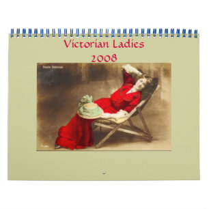Victorian Ladies Calendar - Customised