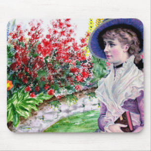 Victorian Lady Design Mouse Pad