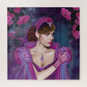 Victorian Lady Jigsaw Puzzle