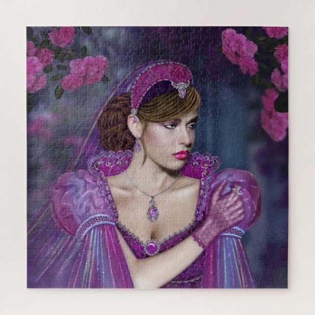 Victorian Lady Jigsaw Puzzle (Vertical)