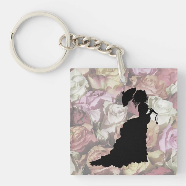 Victorian Lady Key Ring (Front)