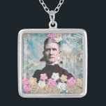 Victorian Lady Necklace<br><div class="desc">This lovely necklace will sure be a conversation starter! You can say it’s your great, great grandma! Reproduced from my mixed media art, this necklace will inspire and delight.</div>