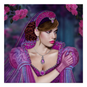 Victorian Lady Poster
