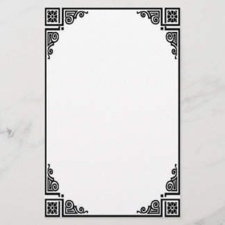 Victorian Lattice Stationary Stationery