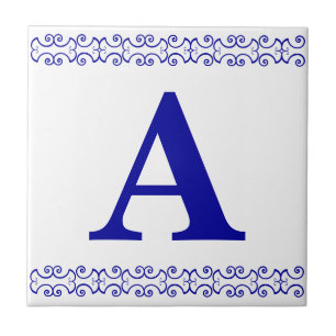 Victorian Letter Tile