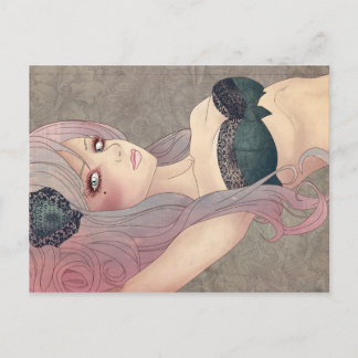 Victorian Lingerie Postcard