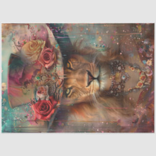 Victorian Lion Tissue Paper