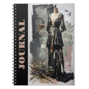 Victorian Little Black Dress Journal LBD