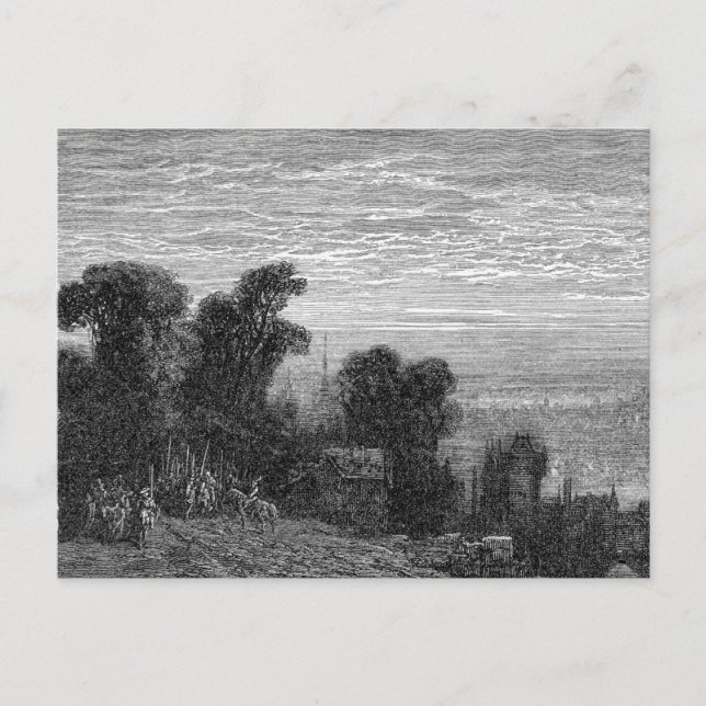 Victorian London - Hampstead Heath Postcard (Front)