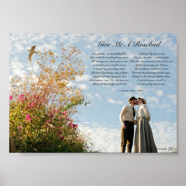 Victorian love poem poster (Front)