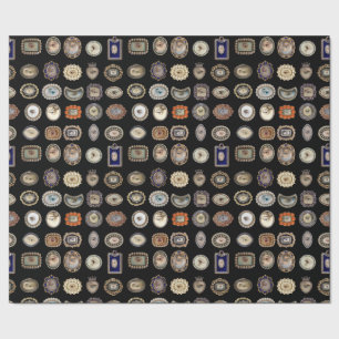 Victorian Lover's Eyes gift wrap