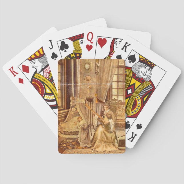 Victorian Lullaby Playing Cards (Back)
