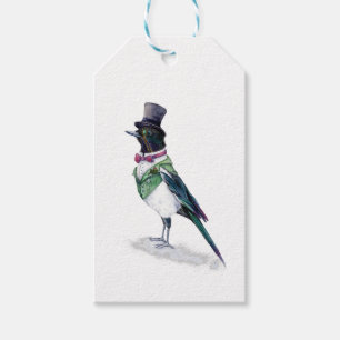 Victorian Magpie Bird Gift Tags
