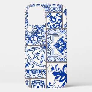 Victorian Majolica: Patchwork Tile Pattern. iPhone 12 Case