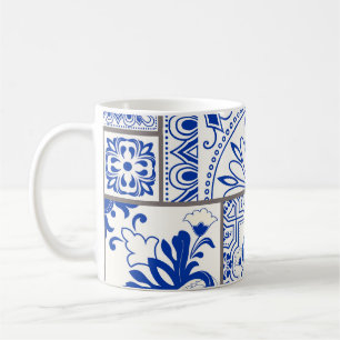 Victorian Majolica: Patchwork Tile Pattern. Coffee Mug