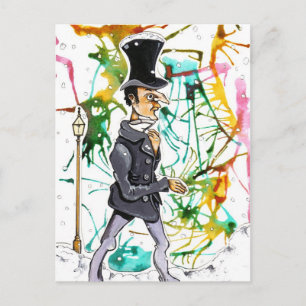 Victorian Man Postcard