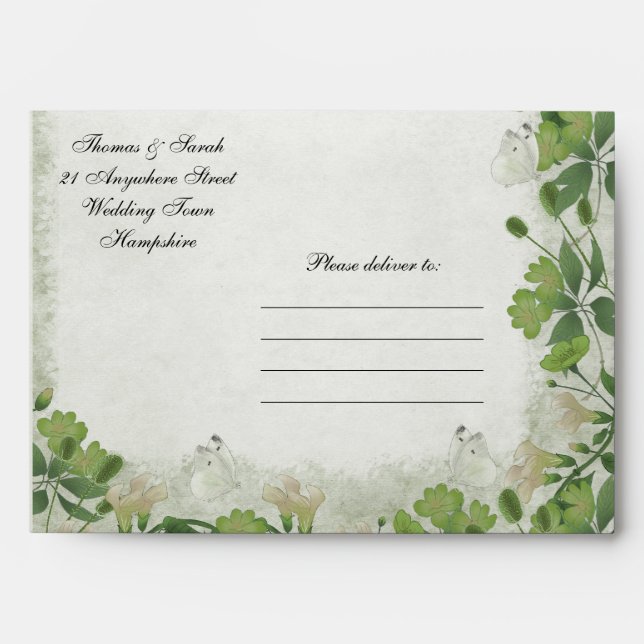 Victorian Meadow Envelope (Front)