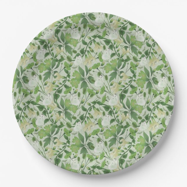 Victorian Meadow Paper Plate (Front)