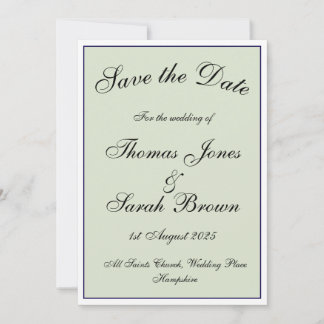 Victorian Meadow Save The Date