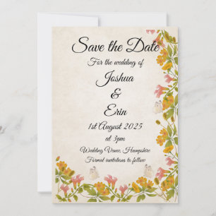 Victorian Meadow Save The Date