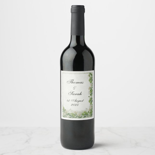 Victorian Meadow Wine Label (Front)