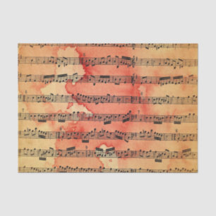 Victorian Music Sheet Wallpaper