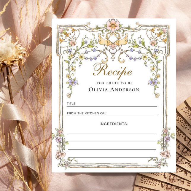 Victorian Ornate Grace Floral Bridal Recipe (Creator Uploaded)