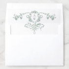 Victorian Ornate Grace Floral Sage Green Wedding