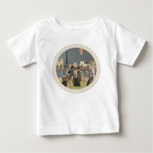 Victorian Paris Baby T-Shirt