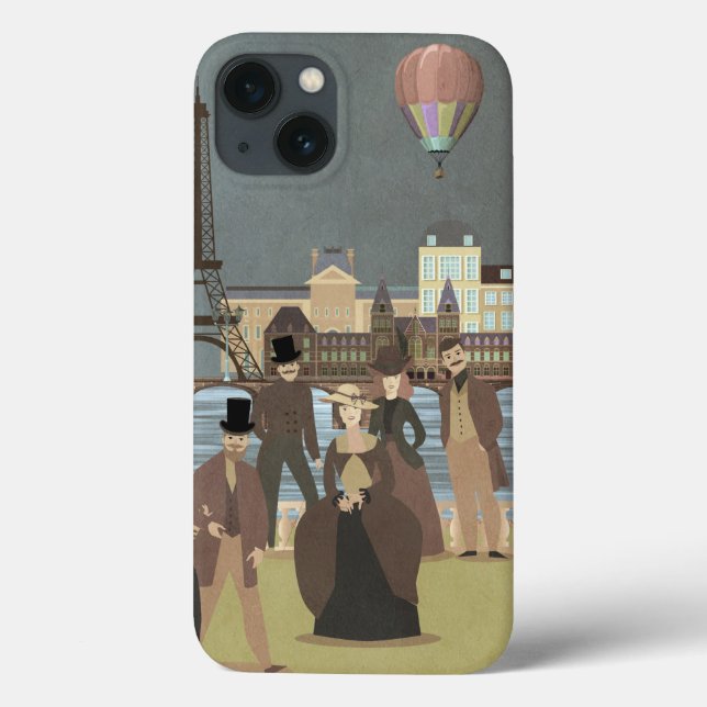 Victorian Paris Case-Mate iPhone Case (Back)