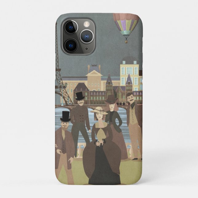 Victorian Paris Case-Mate iPhone Case (Back)
