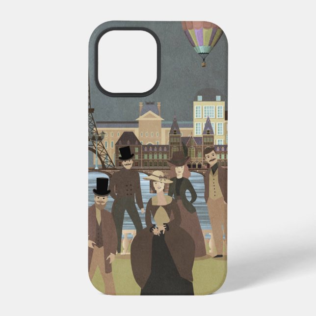 Victorian Paris iPhone Case (Back)