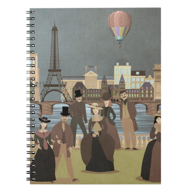 Victorian Paris Notebook (Front)