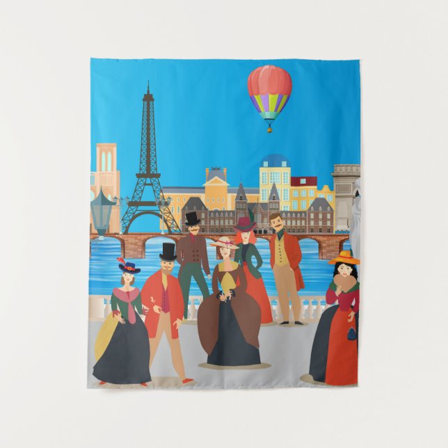 Victorian Paris Tapestry (Front)