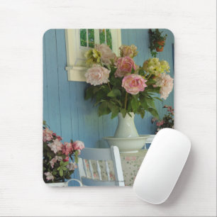 Victorian Peonies - Martha's Vineyard Mouse Pad