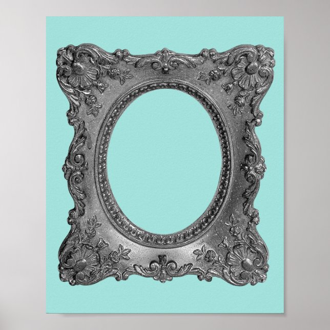 Victorian picture frame minimalist poster (Front)
