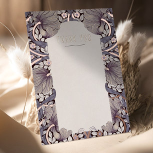 Victorian Pimpernels Morris Wedding Thank You