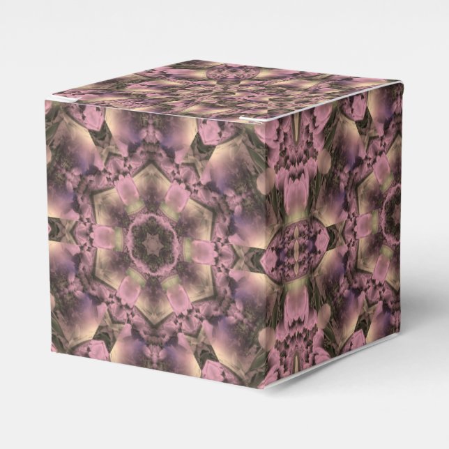 Victorian Pink Antique Favour Box (Front Side)