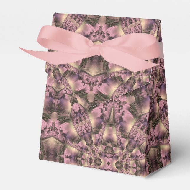 Victorian Pink Antique Favour Box (Front Side)