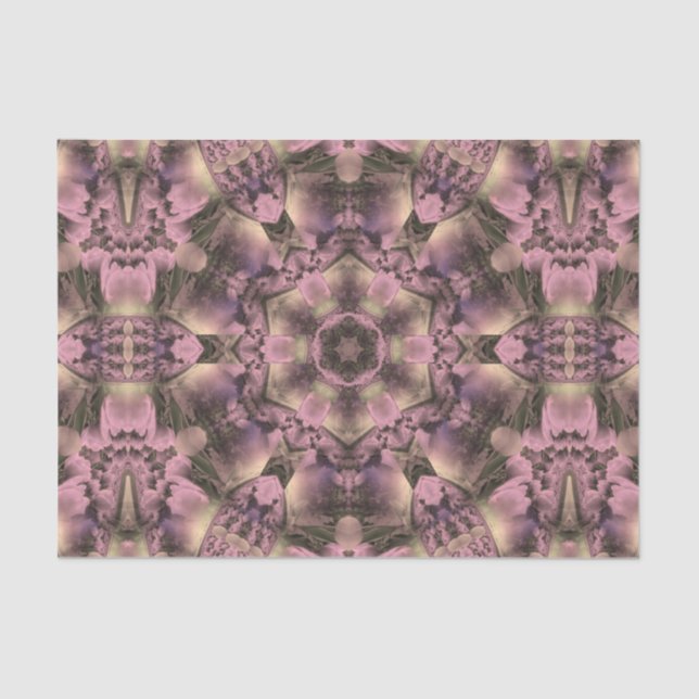 Victorian Pink Antique Tissue Paper (Front)