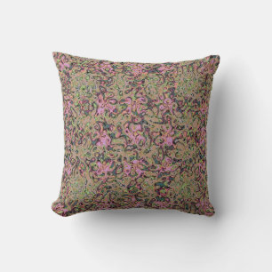 Victorian Pink Pattern Designed Pillow