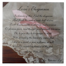 Victorian Poem —"Love's Eloquence" (1900)